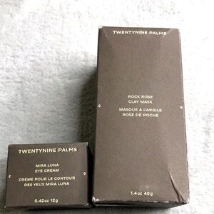 TwentyNine Palms Eye Cream and Clay Mask Bundle New in Box